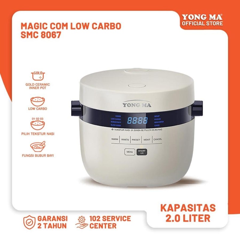 YONG MA Magic Com Low Carbo 5