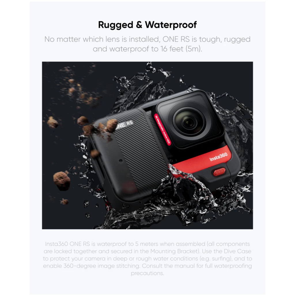 Arashi Vision Insta360 ONE RS Twin Edition