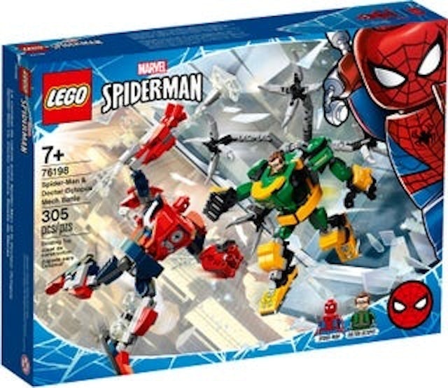 Lego Super Heroes Spider-Man & Doctor Octopus Mech Battle 76198 