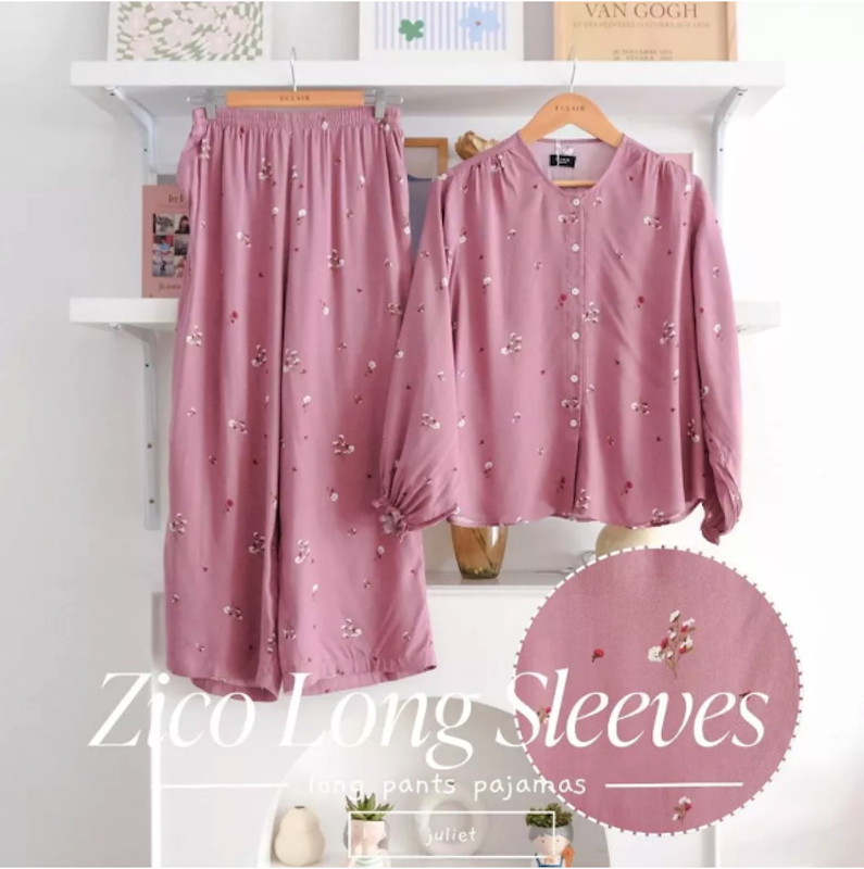 ECLAIR Sleepwear Zico Long Sleeves Pajamas Set 4