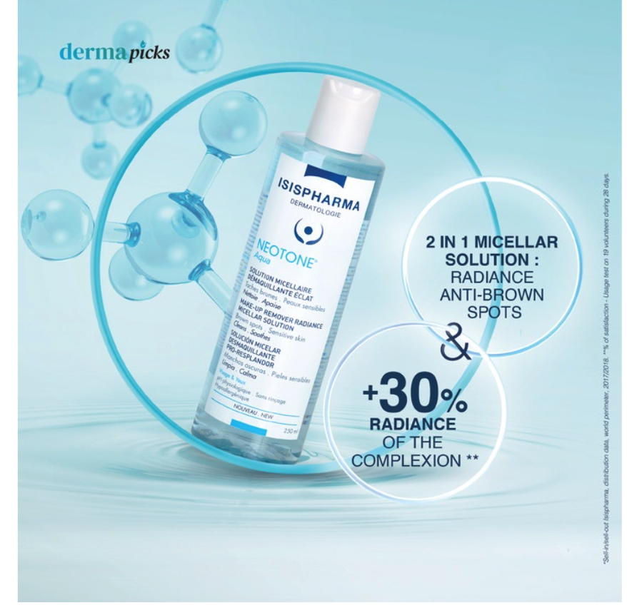 Isispharma Dermatologie NEOTONE Aqua Micellar Water