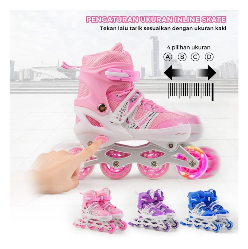 IXCE Sepatu Roda Inline Bajaj Skate 4