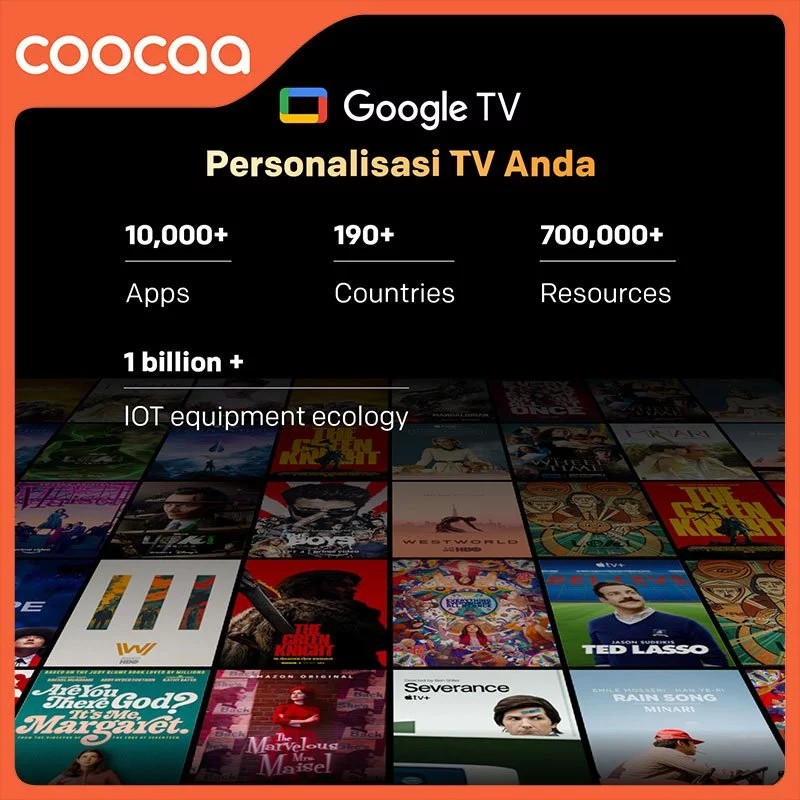 Skyworth Indonesia COOCAA 2K Google TV  32Z55