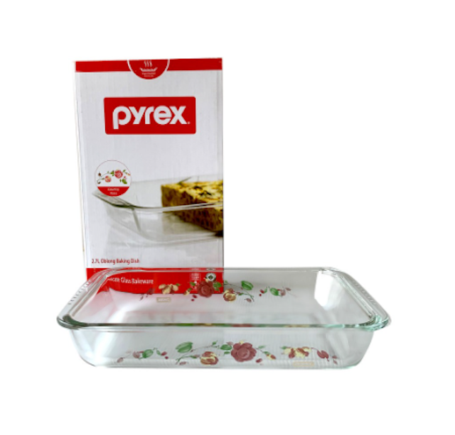 Country Rose Oblong Baking Dish 2,7 Liter