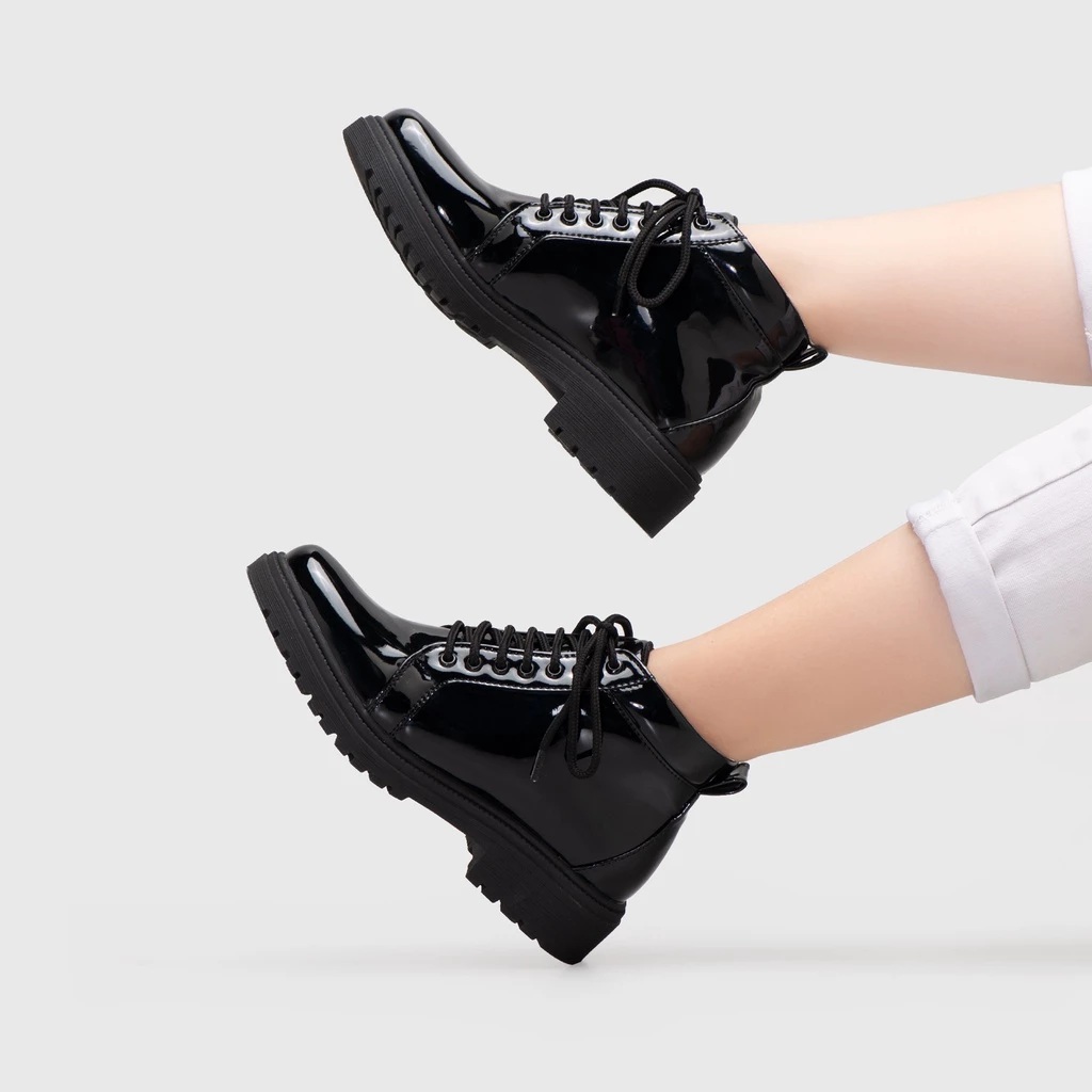 Adorable Projects Adorable Projects Butterpop Boots Patent Black