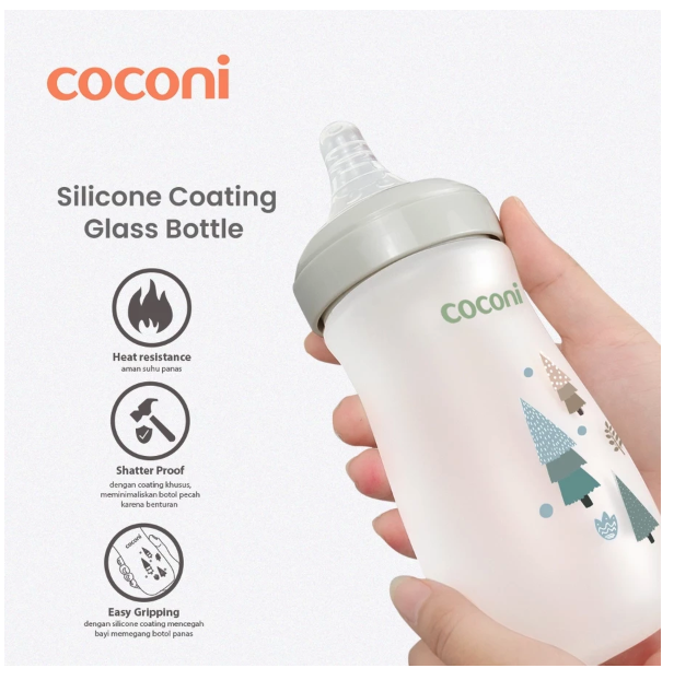 Coconi ComfortFeed Glass Bottle 3