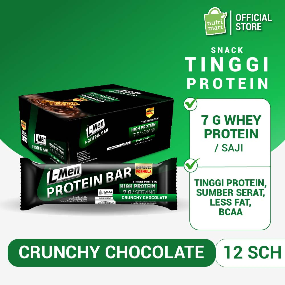 Nutrifood L-Men Bar Crunchy Chocolate