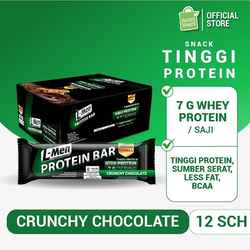 L-Men Bar Crunchy Chocolate 4