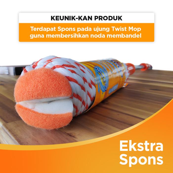 Suryamas Mentari Bagus Micromate Twist Mop Set