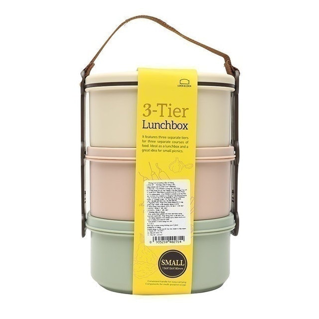 LocknLock  3 Tier Lunch Box   HPL770