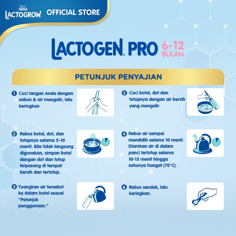 Lactogen Pro 6-12 Bulan ACTiV GRO 4