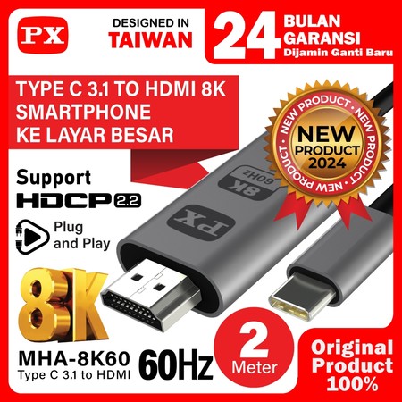 PX USB Type-C 3.1 to TV Converter MHA-8K60