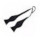 Houseofcuff Houseofcuff Self-Tie Bow Black 1