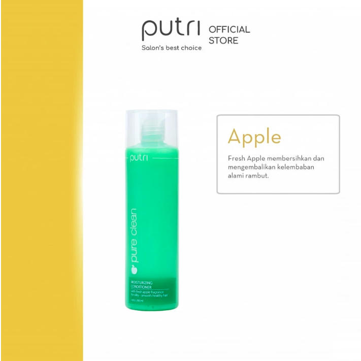 Paragon Technology and Innovation Putri Pure Clean Moisturizing Conditioner With Apple Fragrance