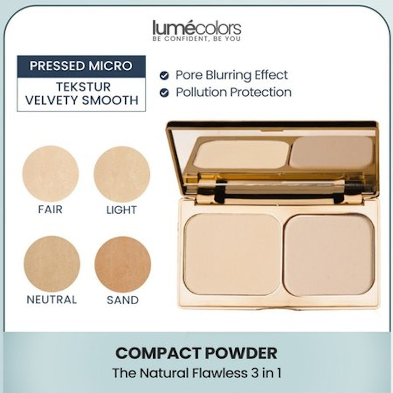Lumecolors Compact Powder Sand 2
