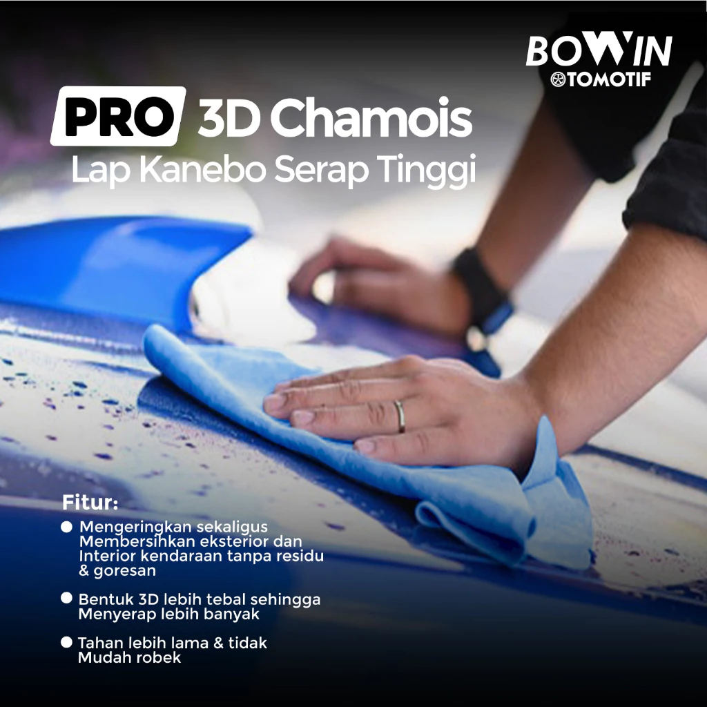 Bowin Indonesia Global Bowin Pro 3D Chamois Smart Technology Regular Size