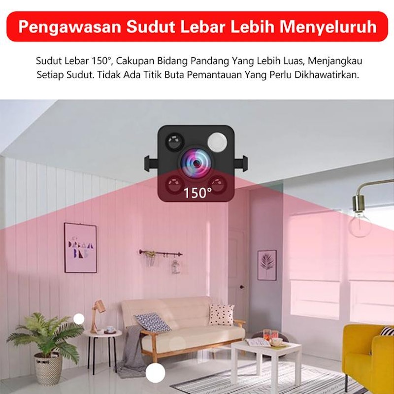 XIHANCAM 3MP CCTV Mini baterai 3