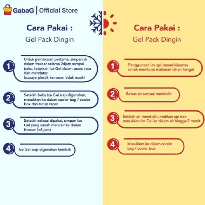 Gabag Indonesia Gabag Hot & Cold Gel Pack