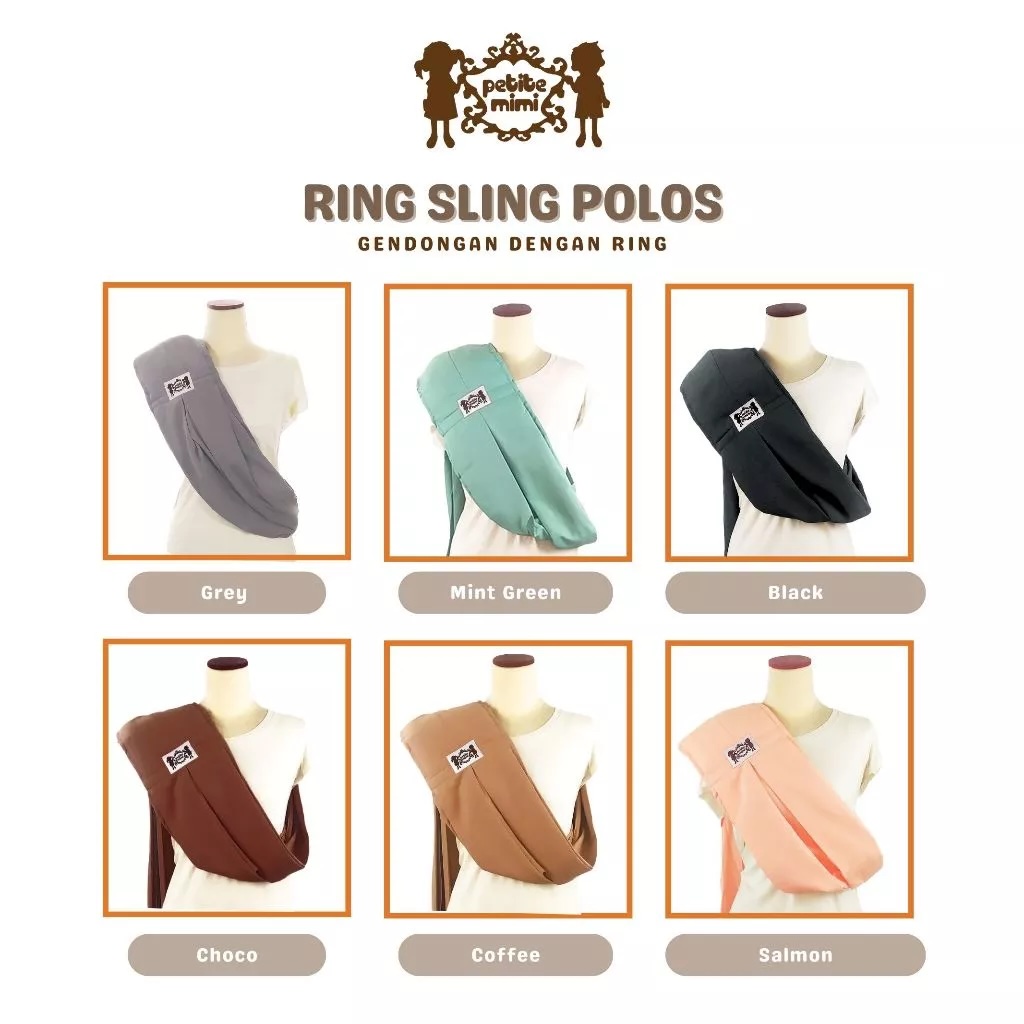  Petite Mimi Gendongan Ring Sling