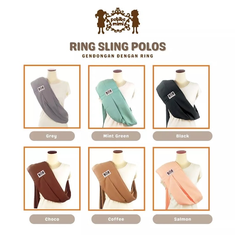 Petite Mimi Gendongan Ring Sling 5