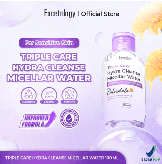 Facetology Innovation Technology Facetology Triple Care Hydra Cleanse Micellar Water