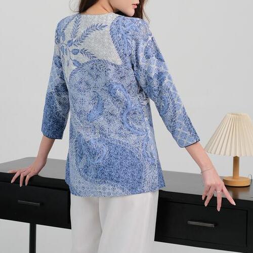 My Aksa  My Aksa Blouse Batik Wanita Molly Marino Madeline