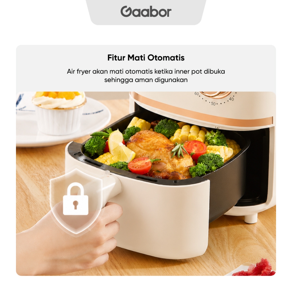 Gaabor MIni Air Fryer 5