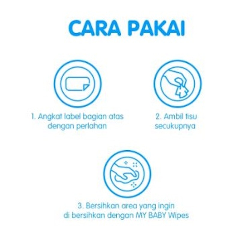 MY BABY Antibacterial Extra Thick Wipes 4