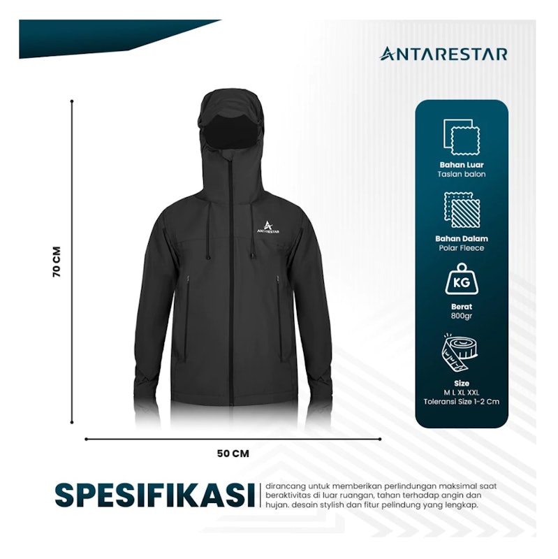 Antarestar Jaket Gunung Gorpcore Manusela 4