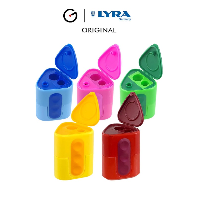 Lyra Serutan Pensil 2 Lubang 5