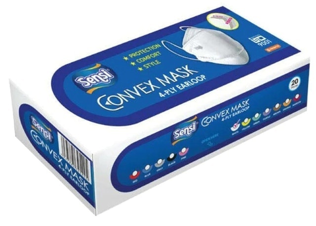 Convex Mask Black