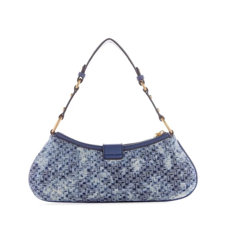 Belle Vintage Top Zip Shoulder Bag 4