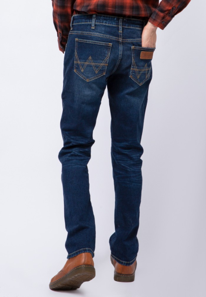 Kontoor Brands Wrangler Denim Regular Dark Blue GRNBR 02P22
