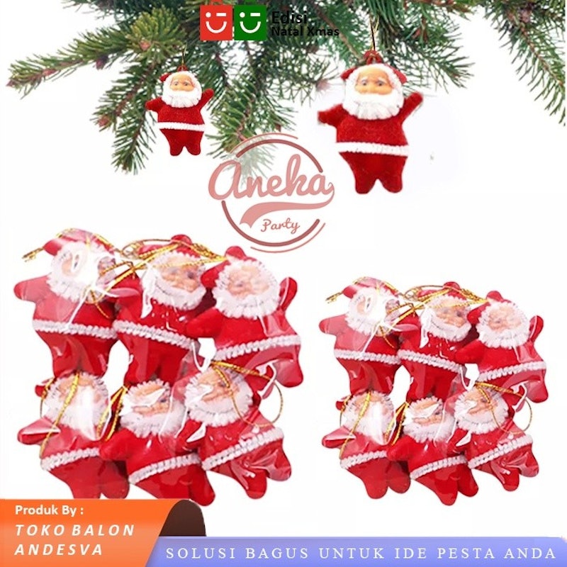Hiasan Gantung Santa Claus Mini 2