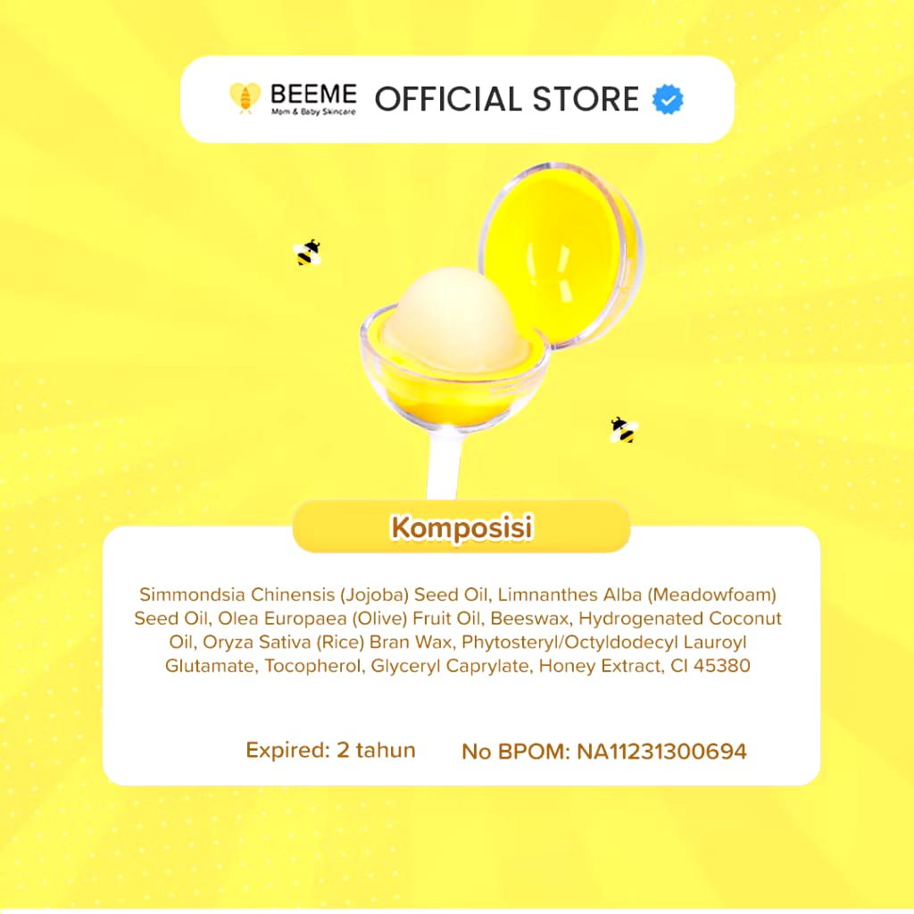 Serikat Raja Lokal Beeme Honey Lollipop Balm