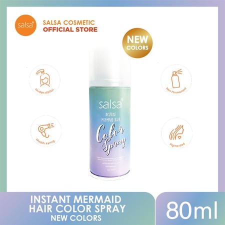 Salsa Cosmetics Salsa Instant Mermaid Hair Color Spray (01 Jewel / Silver)
