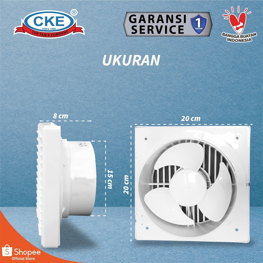 Industrial Multi Fan CKE Exhaust Fan EF-APC-15A-MRS
