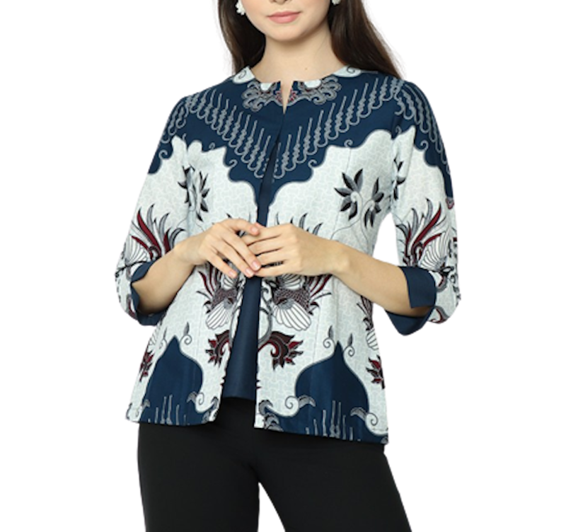 Hadinata Batik Marion Mathew Blouse Batik 1