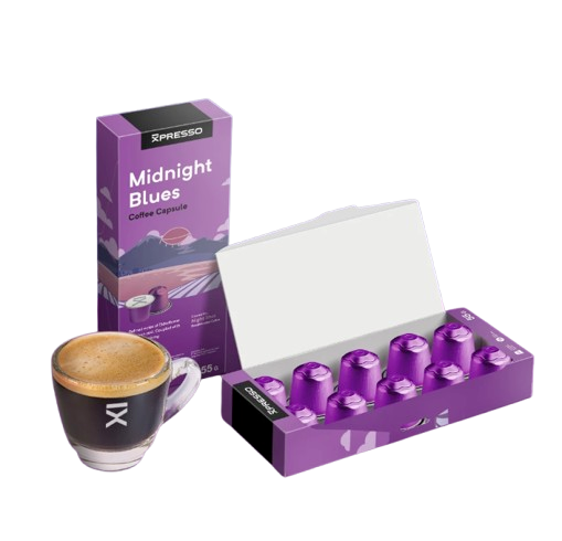 XPRESSO Kopi Kapsul Midnight Blues Decaf