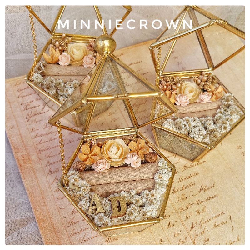 Minnie Crown Ring Box Terrarium 2