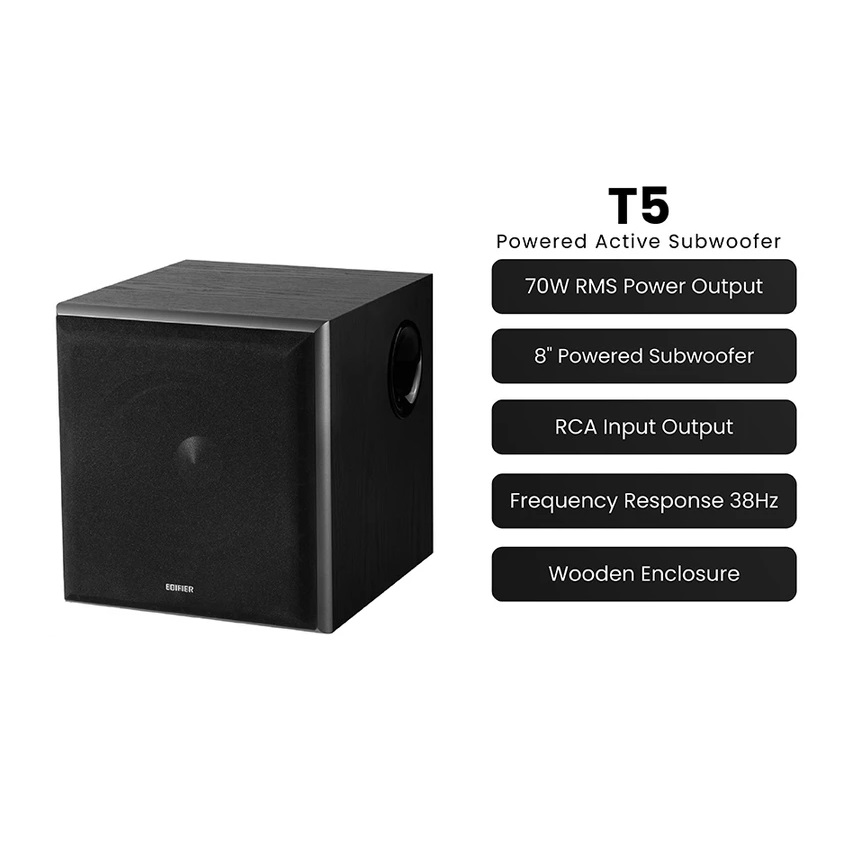 Edifier Technology Edifier Powered Actived Subwoofer T5 