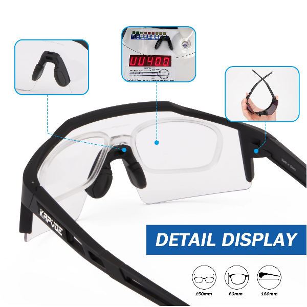 Kapvoe Eugene Polarized Cycling Sunglasses 5
