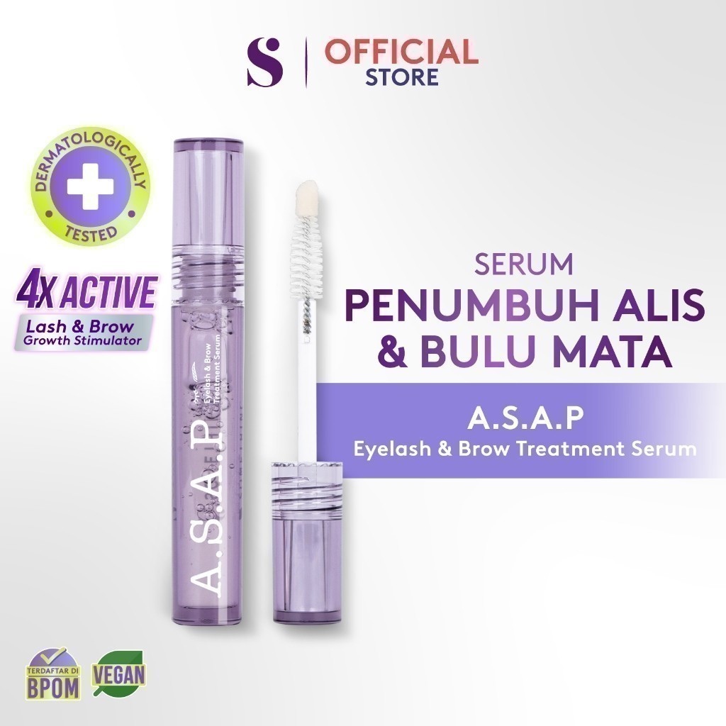 Royal Pesona Indonesia SOMETHINC  A.S.A.P Eyelash & Brow Treatment Serum