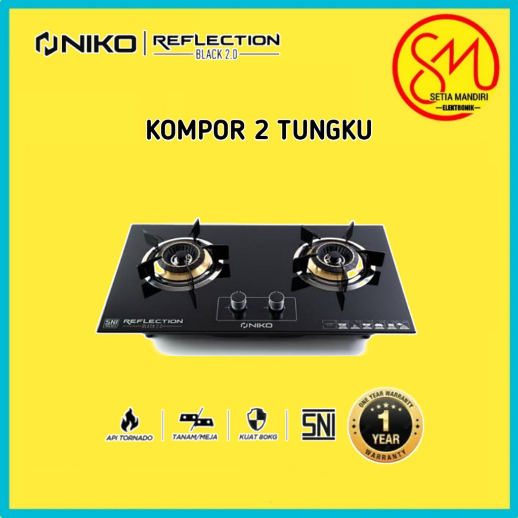 Niko Elektronik Indonesia Niko Reflection Next Black
