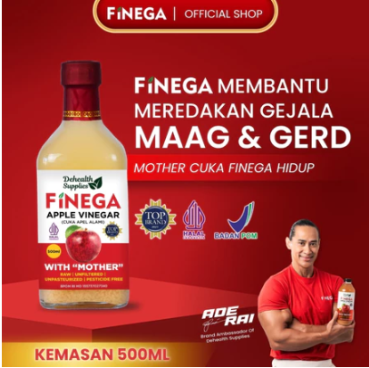Dehealth Supplies Finega Apple Vinegar