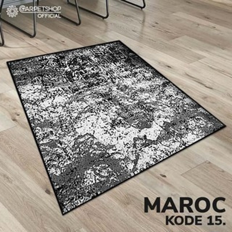 Carpetshop Karpet Lantai Maroc Black 2