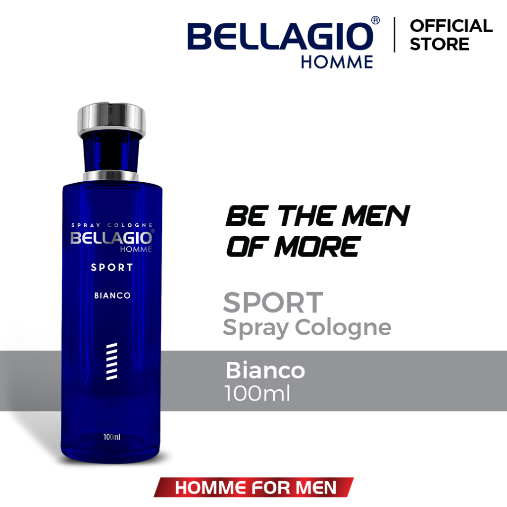 Bellagio Sport Cologne White - Bianco 2