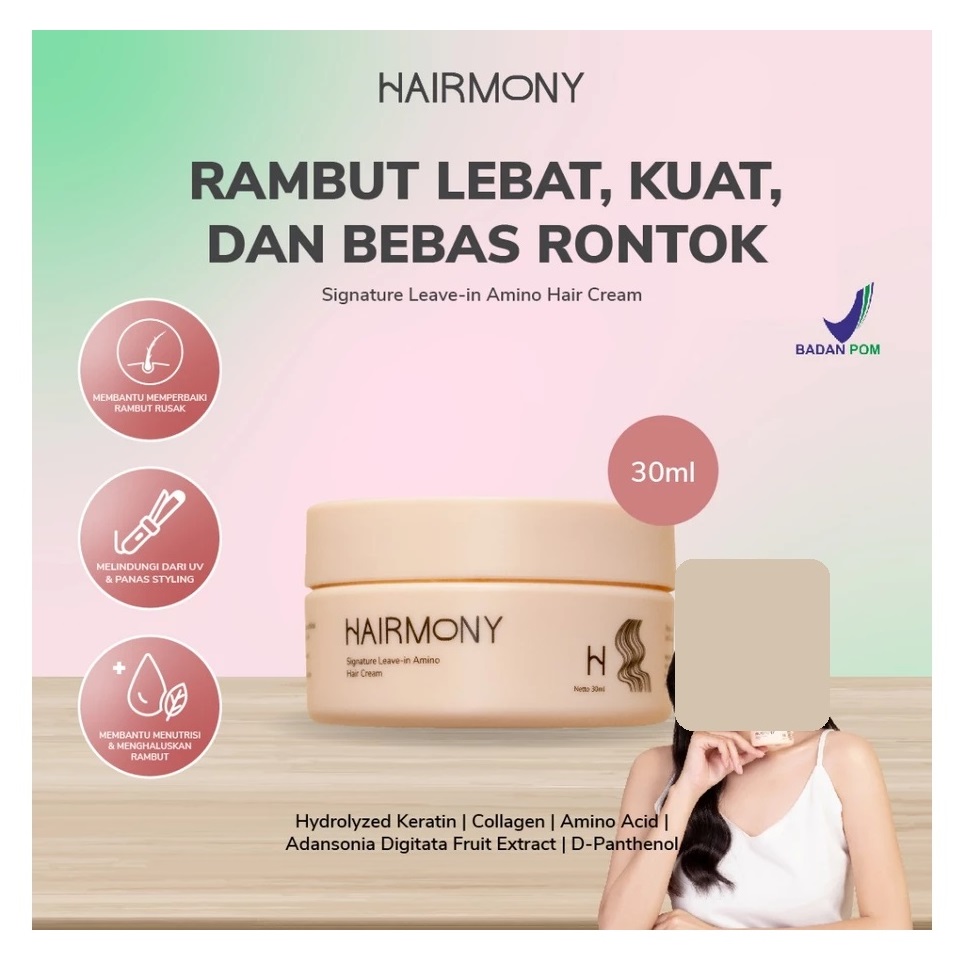 Megah Cantika Indonesia Hairmony Signature Leave-in Amino Hair Cream