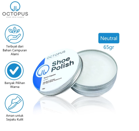 Octopus Cleaner Octopus Shoe Polish Neutral