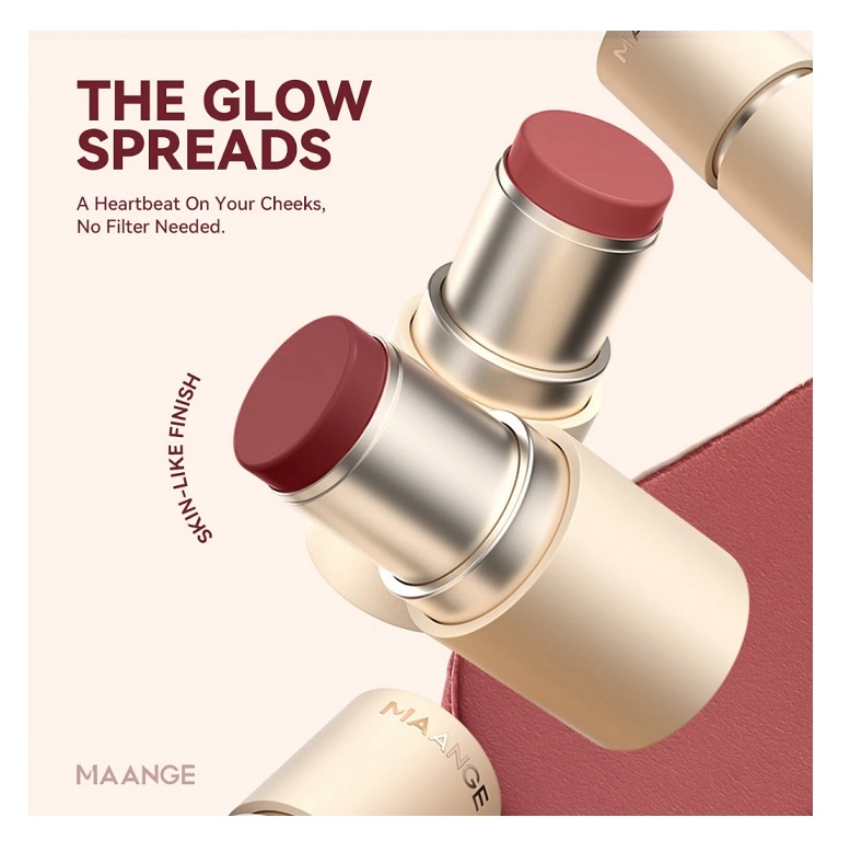 MAANGE Softlight Pigmet Blush Stick #O201 3